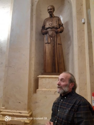 Figura św. Urszuli w Petersburgu